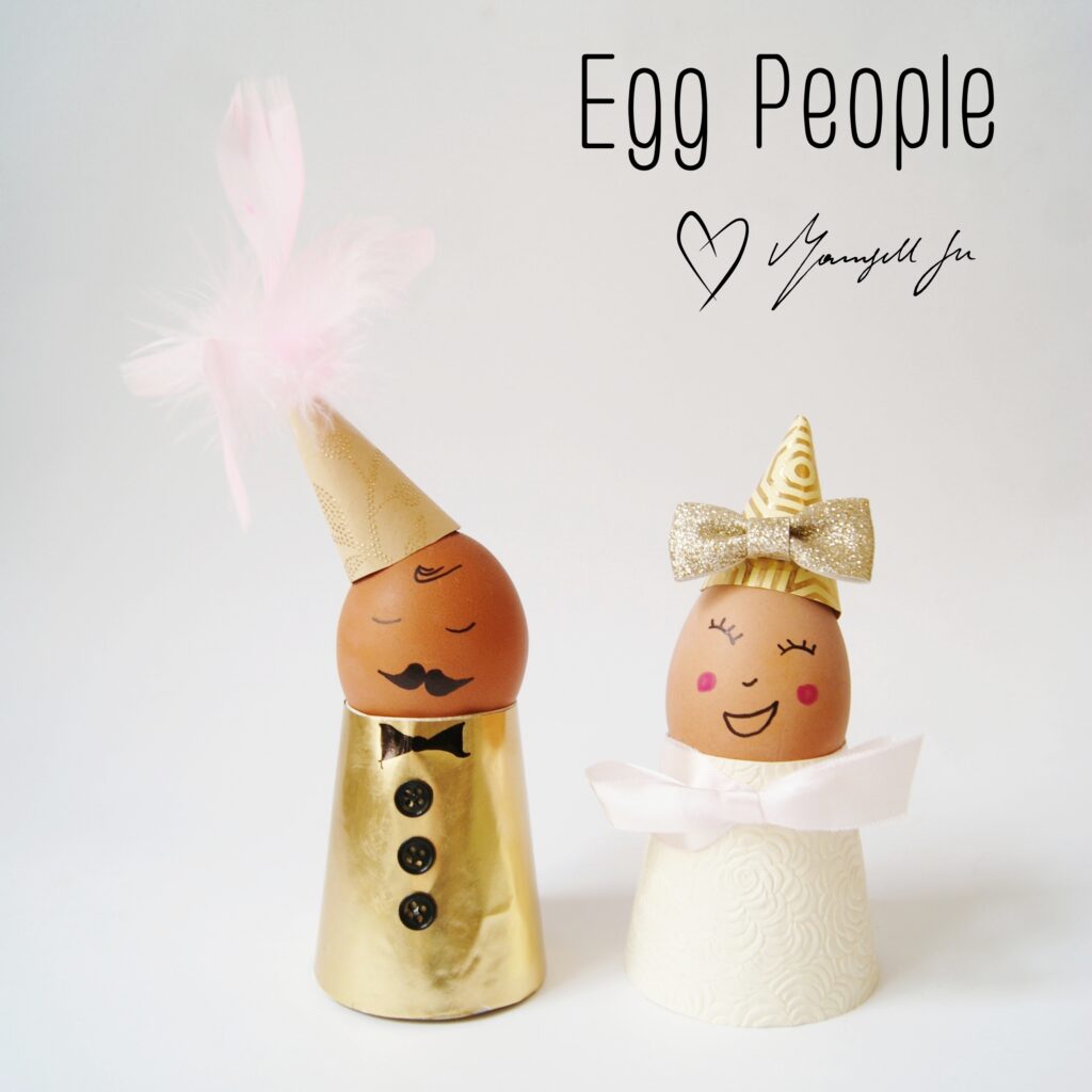 egg people DIY, Eiermännchen 