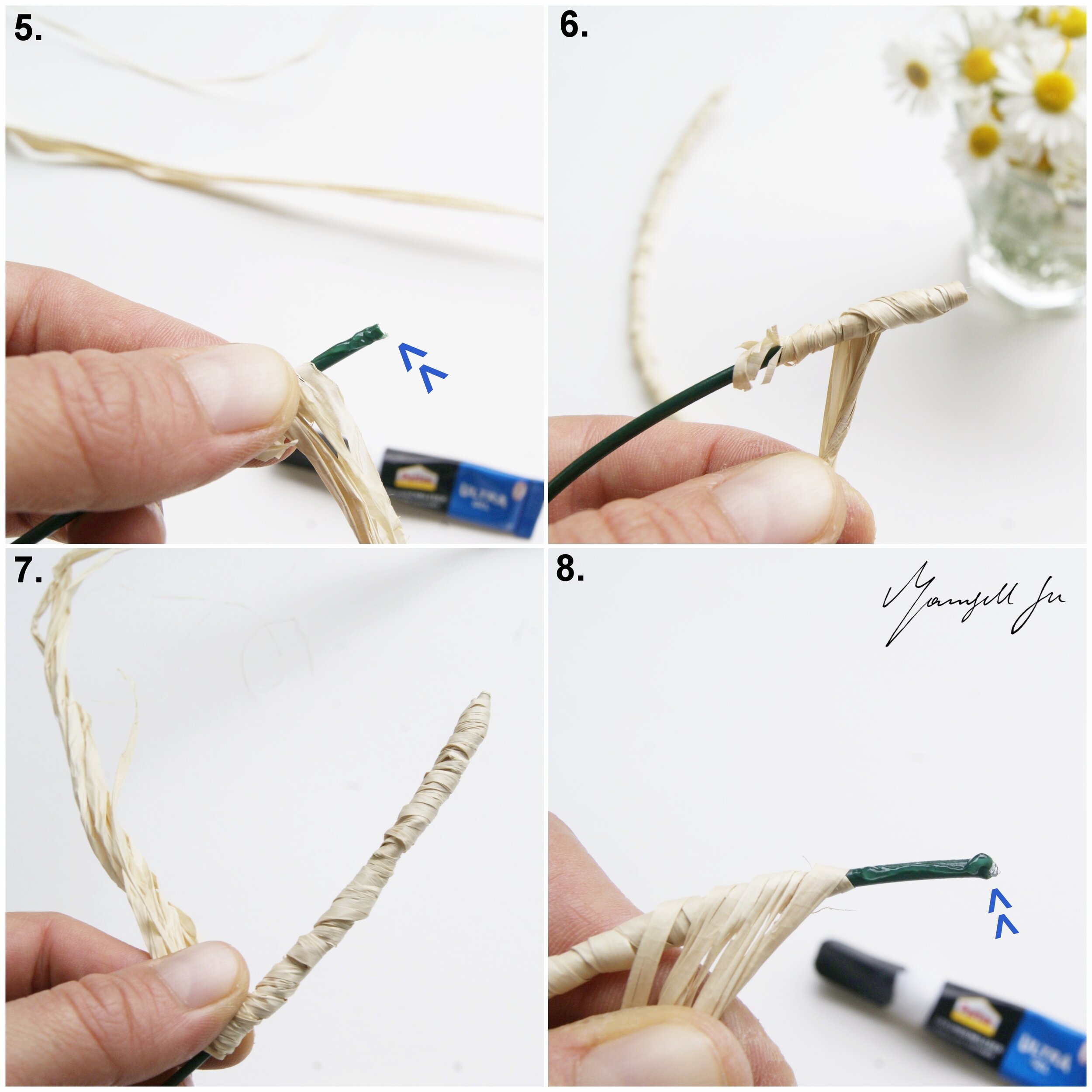 Blumenkranz mit wilden Sommerblumen, DIY, floral wreath with wild summer flowers, Anleitung, Blumenkranz, Sommerblumen, blaue Kornblume, wilde Rosen, Margarite, Blumenkranz binden, Tutorial