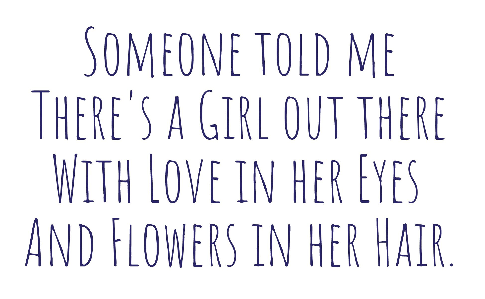 Love Flowers Quote