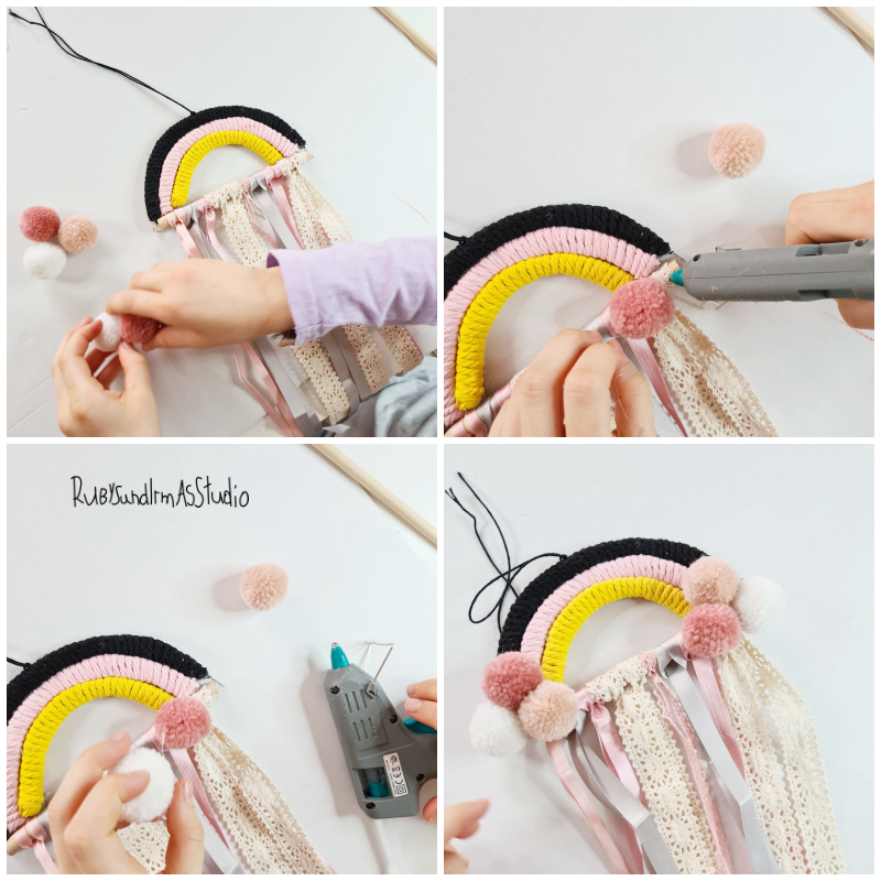 Regenbogen Haarspangen Aufbewahrung, DIY Anleitung, Aufbewahrung Haarspangen, Regenbogen Deko, Basteln mit Kinder, Tutorial, Rainbow DIY for hair clipper, children kids room decor, DIY for children, selbermachen, Regenbogendekoration, Free Download, DIY template, DIY Bastelvorlage, kostenlos, Freebie, Kids DIY, Bastelanleitung, Tutorial