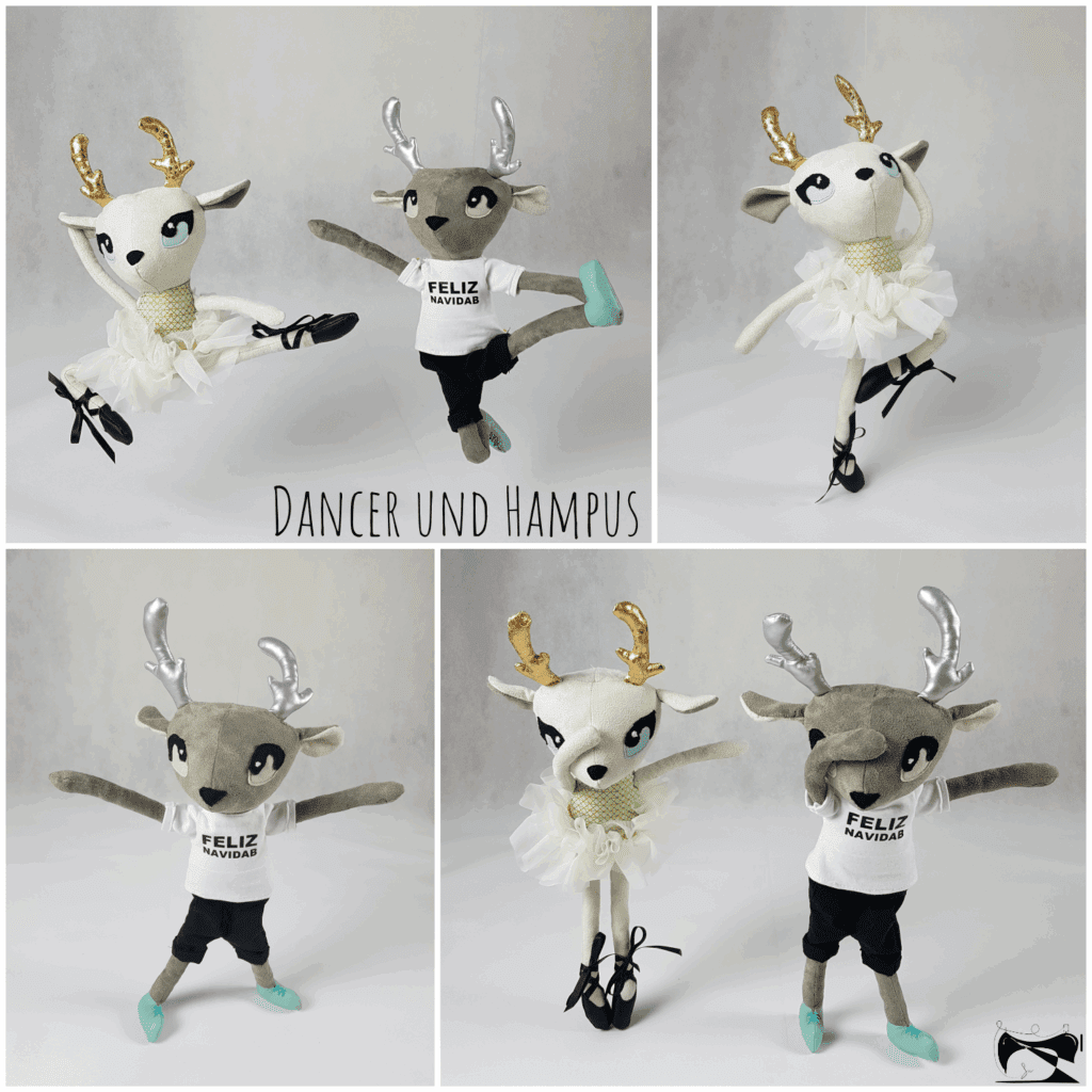 Probenähen Stoffpuppe, Puppe, Stoffpuppe, Rentier, Hampus, Dancer, Dear cousin dolls, Mamsell Su, cloth doll, test sewing, doll sewing pattern, doll pattern, doll boy, Schnittmuster und Nähanleitung,
Rentierpuppe, pdf-Schnittmuster, Stoffpuppe selber nähen, Schnittmuster, Nähanleitung, Weihnachtspuppe, Weihnachten, Geschenk selber nähen, the dab, dabben, dance move, ballerina